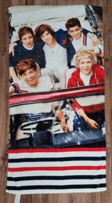 Toalla de baño de playa oficial One Direction 2014 Harry Styles 140 cm x 75 cm Foto 1 de 4