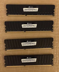 Lot of 4X Corsair Vengeance 8GB (2x4GB) CML8GX3M2A1333C9 Desktop memory - Picture 1 of 2