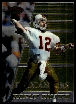 1996 Bowman's Best Trent Dilfer Tampa Bay Buccaneers #68 - Image 1 of 2