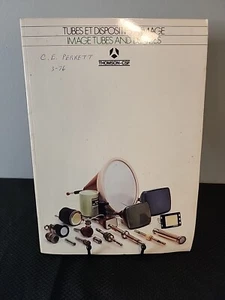 Vintage Thomson-CSF Image Tubes And Devices Paperback Book Sales And Marketing - Foto 1 di 20