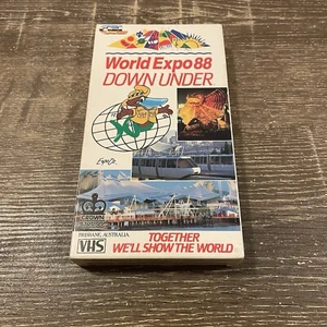 World Expo 88 1988 Down Under Together We'll Show The World VHS Brisbane - Picture 1 of 5