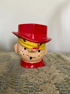 Taza taza de plástico para niños vintage años 60 Dennis the Menace F&F molde troquelado funciona - Imagen 1 de 15