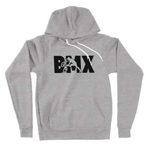BMX Bike Cycling Stunt Trick Cool Graphic Hoodies Sweater Bicycle BMX Bike Rider - Picture 1 of 12