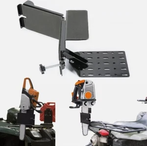 ATV Quad Traktor UTV Anhänger Pick-Up Radlader universal Kettensägenhalterung - Bild 1 von 6