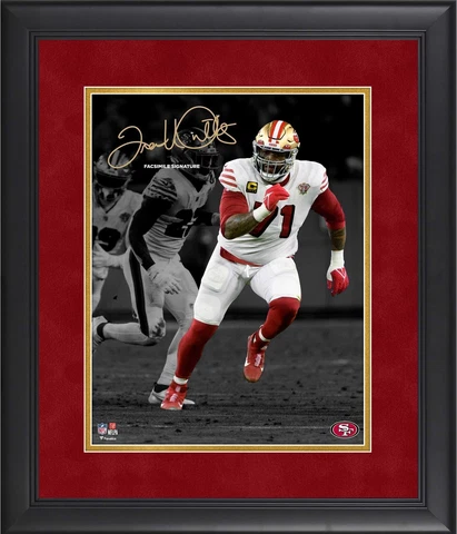 Trent Williams San Francisco 49ers Framed 11" x 14" Spotlight Cover