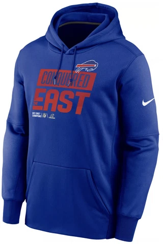 Nike Men’s Buffalo Bills Locker Room AFC East Hoodie Sweatshirt Extra Large XL Cover