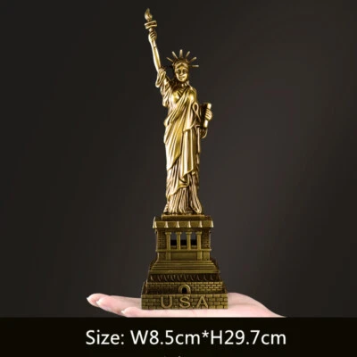 House Warming Gift Zinc Alloy Famous Building Model Table Decoration Big Ben New - Image 1 of 4