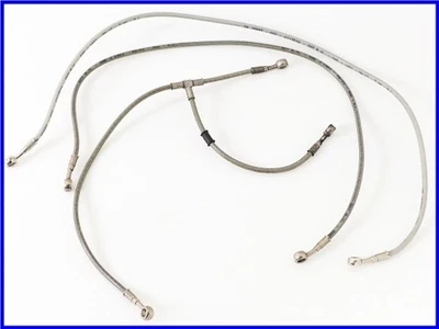 Juego de mangueras de malla genuina DUCATI 748R (delanteras, traseras y embrague) 916 996 998  Foto 1 de 4