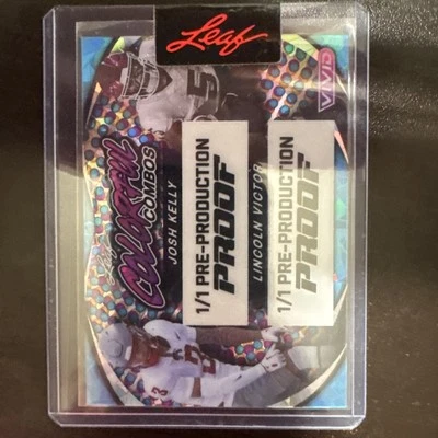 JOSH KELLY - LINCOLN VICTOR 2024 叶子鲜艳多彩组合 1/1 精制 — 第 1/2 张图片