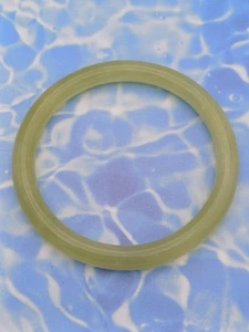 Vintage Beautiful Light Green Chinese Jade Bangle Bracelet - Picture 1 of 14