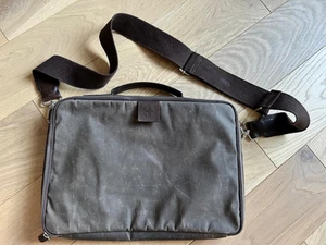 Sacoche pour ordinateur portable STRELLSON vintage, aspect vieilli - Photo 1/3