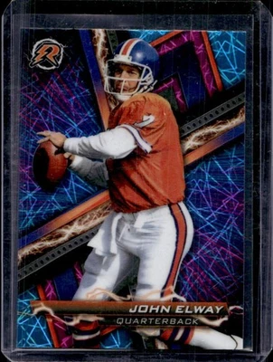 2023 Topps Composite John Elway Resurgence Sky Blue and Pink Shock #53 Broncos - Image 1 of 2