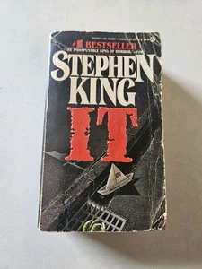IT Stephen King Paperback Book 1st Signet Printing - Imagen 1 de 9