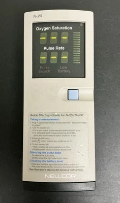 Nellcor N-20 PA Pulse Oximeter - Изображение 1 из 4