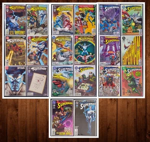 Lot of 20 Superman (1987 2nd Series) #126–149 High Grade DC Comics U-14 - Picture 1 of 5