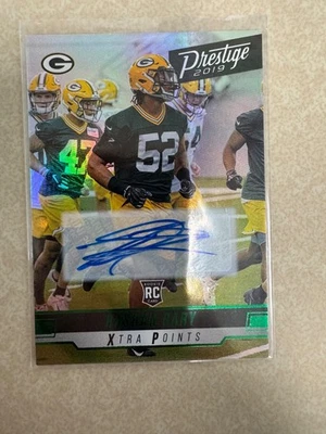 Rashan Gary 2019 Panini Prestige Xtra Points Signatures #232 Rookie Auto RC - Image 1 of 2