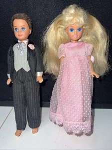 Mattel Todd & Kelly Wedding Party Ring Bearer Doll Barbie Vintage Midge Set - Picture 1 of 7