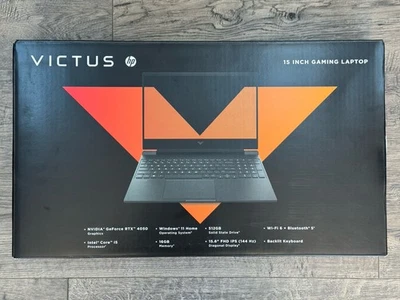HP Victus Gaming Laptop 15.6" FHD 144Hz RTX 4050 Core i5-13420H 16GB/512GB - Image 1 of 4