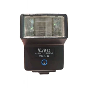 VIVITAR Auto Thyristor 2600-D Flash unit Vintage - Picture 1 of 6