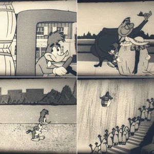 Woody Woodpecker 1956 « Niagara Fools » Super 8 SOUND NOIR ET BLANC (pas rose) photos et vidéo - Photo 1/8
