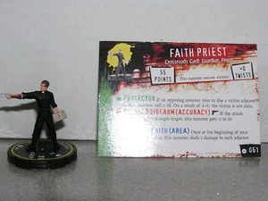Horrorclix Base Set HRC-061 Faith Priest - Picture 1 of 1