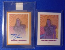2021 Topps X Trevor Lawrence "Star Portal #2" On-Card Auto /99 + Base - Jaguars