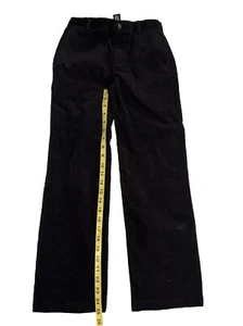 New Chaps Boys Black Corduroy Pants School Church Size 10 - Picture 1 of 5