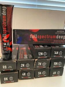 AVEDA full spectrum DEEP extra lift permanent hair color, nib, pick your shade. 