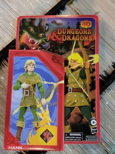 Dungeons & Dragons Cartoon Series Hank Action Figure Hasbro 2023 w/Dice - Picture 1 of 1