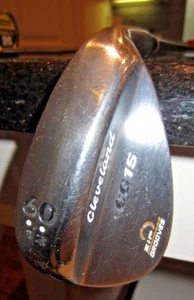 Cleveland CG15 CG 15 Satin Chrome L LW Lob Wedge 60 Deg 60-12 Steel RH Orig Grip - Picture 1 of 7