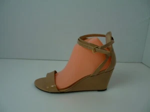 Stuart Weitzman Ankle Strap platform Sandal, Beige, Women's 9M ,GG - Picture 1 of 10