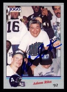 1992 JOGO CFL 27 Adam Rita Autogramm signed Grey Cup Toronto Argonauts Autogrammkarte - Bild 1 von 2
