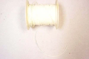 Manguera neumática de paintball Autococker 1/8 continua por el pie blanca NUEVA - Imagen 1 de 1