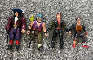 VTG 1991 Disney Tri-Star Pictures HOOK Peter Pan, Rufio, Pirate, Captain Hook - Picture 1 of 2