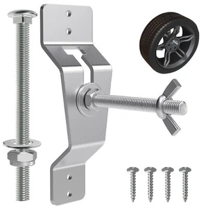 Enclosed Spare Tire Mount Holder Mount Wheel Bracket Utility Cargo Carrier Trail - Picture 1 of 9
