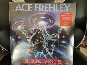 LIMITIERT ACE FREHLEY SPOTIFY FANS ERSTES GRÜN MIT SCHWARZEM SPLATTER VINYL KISS - Bild 1 von 6