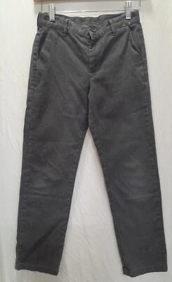Gymboree Boy Size 10 Gray Twill Dress Pants Adjustable Waist  - Image 1 of 4