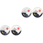2pcs Alloy Brooches Sweater Label Pin Moon Lapels Sun Clothes Brooches