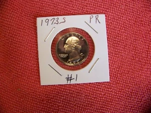 1973-S Washington Clad Proof 25c ~ Nice! ~ - Picture 1 of 6