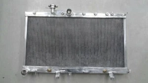 2~Rows Aluminium Racing RadiatoR For Impreza Wrx STi GDB Ej20 Turbo 01-07 - Picture 1 of 9