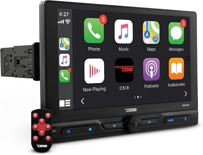 DS18 Coche Estéreo 10.5" Pantalla Táctil Único 1 Din Bluetooth Apple CarPlay DDX10.5CP Foto 1 de 4
