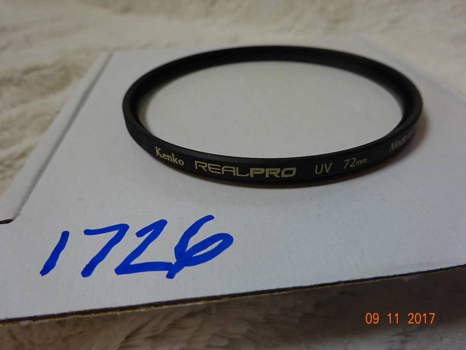 Kenko REALPRO Slim Frame Anti-Stain Multi-Coated UV Camera Lens Filter 72mm 72MM - Image 1 of 1