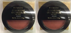 Revlon Colorstay Cheek Color Oil-Free Blush / Bronzer - MAUVE - NEW - Lot of 2 - Picture 1 of 3