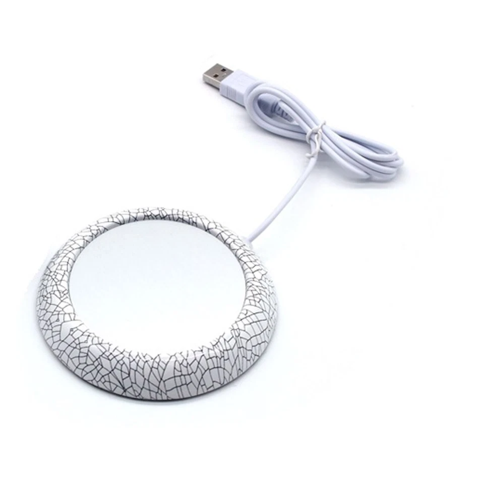 Charles William Premium Electric Coffee Tea Warmer Hot Cup USB Coffee Gift UK - Image 1 of 4