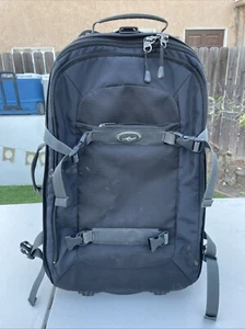 Eagle Creek Tarmac Wheeled 22" Black Luggage ES22 Suitcase Carry On Rolling Bag - Picture 1 of 11