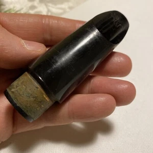 Klarinettenmundstück No Name 1,00 Spitzenöffnung saubere Verblendung und Schienen - Bild 1 von 12