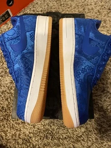 Air Force 1 uomo basso coagulo ""Seta blu"" taglia 7,5 100% autentico CJ5290 400 - Foto 1 di 12