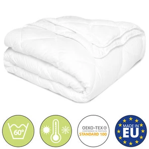 Bettdecke Vierjahreszeiten 135x200 155x220 Duo-Steppdecke Mikrofaser Steppbett - Bild 1 von 12