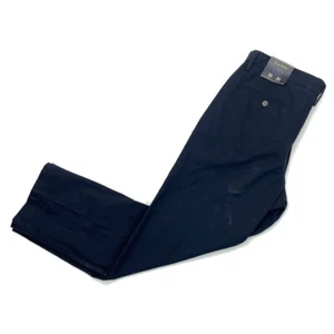 Club Room Mens Chino Pants Navy Blue Pockets Flat Front 100% Cotton 36 x 30 New - Bild 1 von 8