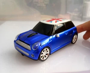 Mini Cooper car 2.4Ghz Wireless Mouse Optical Cordless PC Laptop MAC Mice + USB - Picture 1 of 34
